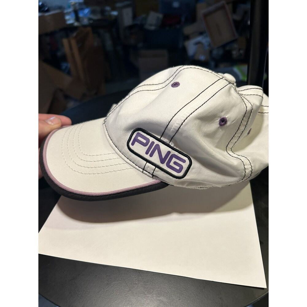Ping Hat Women's Adjustable What With Pink& Black Rim
